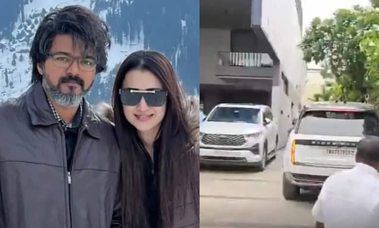 Thalapathy Vijay and Trisha