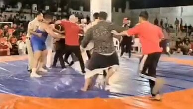 Wrestling championship in Hyderabad