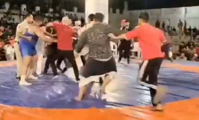 Wrestling championship in Hyderabad