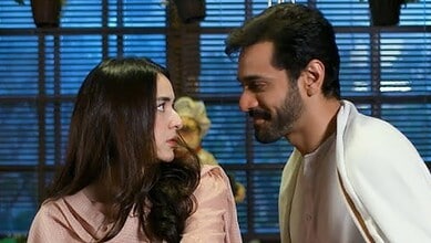 Yumna Zaidi and Wahaj Ali