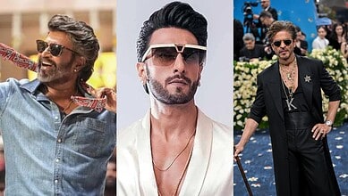 Indian actors in stylish outfits at a public event in 2026.