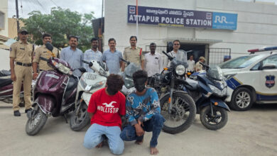 Attapur police arrest habitual offenders