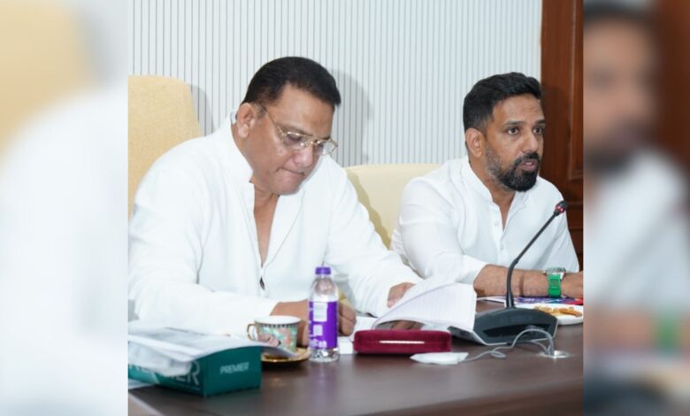 Telangana Minister Azharuddin reviews preparations for Muharram 2026