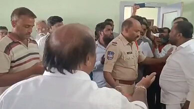 BJP leaders storm school objecting Urdu teachings in Telangana