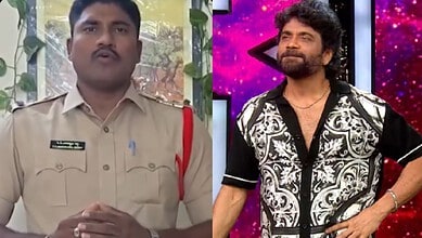 SI Nagarjuna Reddy and Bigg Boss Telugu 10 host Nagarjuna
