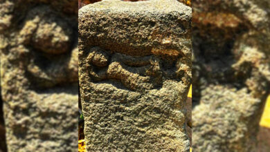 Buddha sculpture found in Telangana