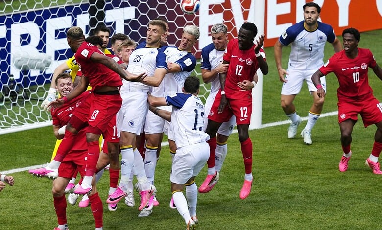 Canada draws Bosnia 1-1 in first home FIFA World Cup match