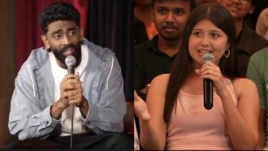 Comedian Pranit More (left) and Dr Sejal Pawar (right)