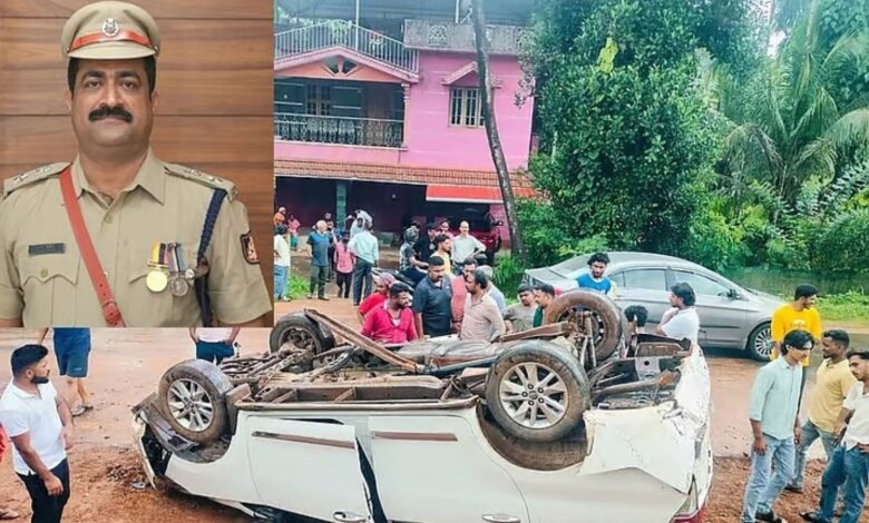 Dharmasthala SIT officer suffers minor injuries in car crash