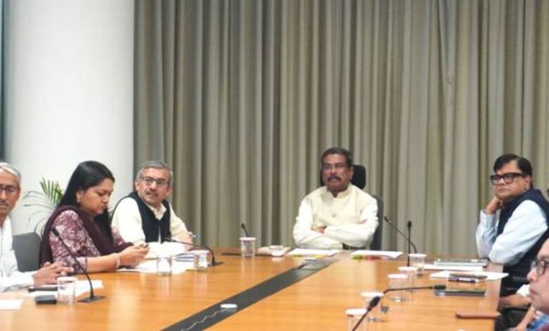 Education Minister Pradhan reviews preparations for NEET re-exam