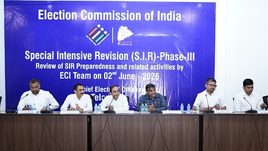 Election Commission of India conducts a review meeting on SIR preparedness and activities for Phase III o.