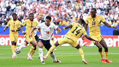 FIFA WC: Ghana frustrate England in rain-soaked World Cup draw