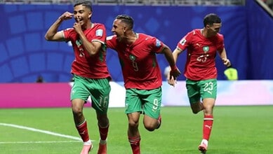 Morocco beat spirited Haiti to enter knockout stage