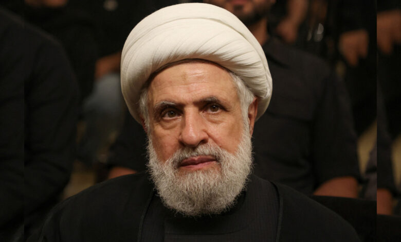 Hezbollah leader Naim Kassem