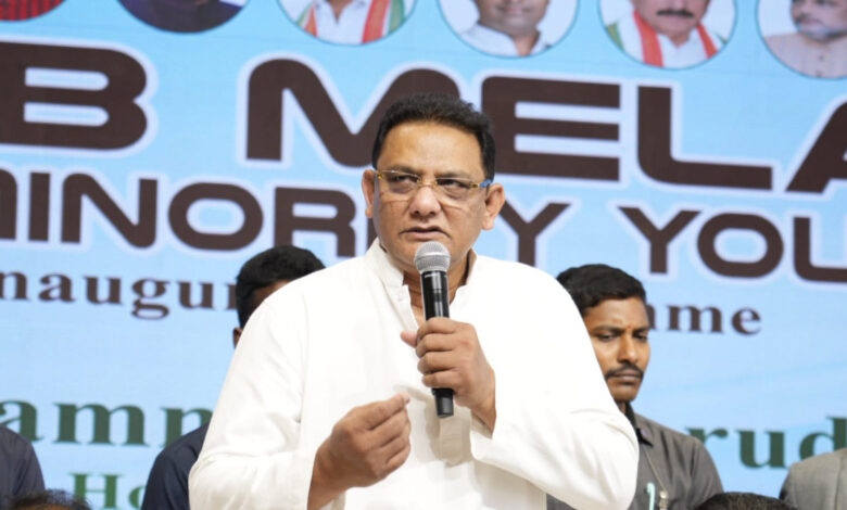Historic Mega Job Mela Empowers Minority Youth Minister Mohammed Azharuddin Reaffirms Commitment to Employment & Skill Development
