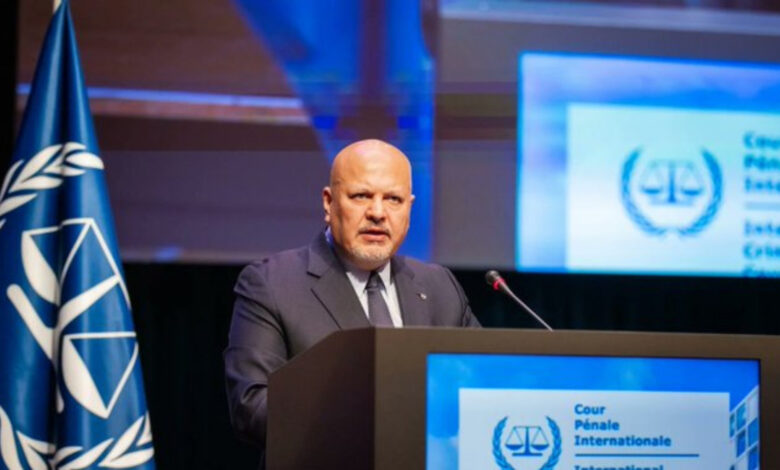 ICC chief prosecutor Karim Khan