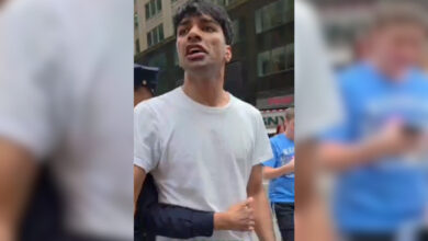 Indian-origin American man hurls Islamophobic slurs at Palestinian supporters, calls them terrorists