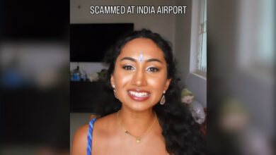 Influencer claims she got scammed at RGIA