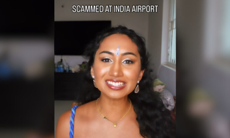 Influencer claims she got scammed at RGIA