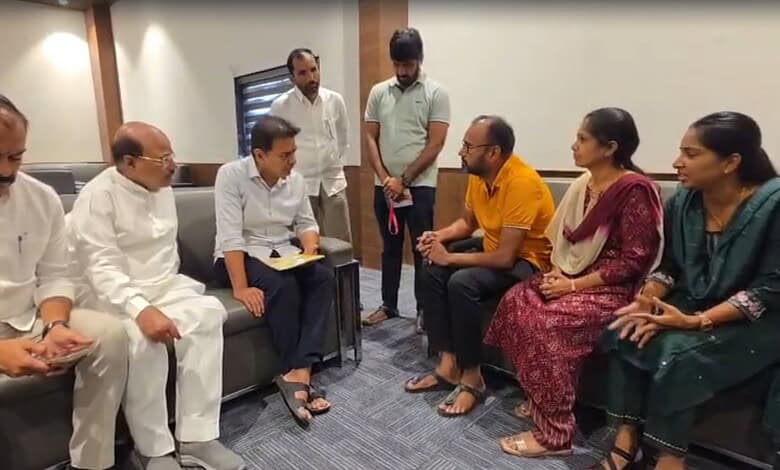 KTR offers support to kin of Hyderabad student missing in Finland