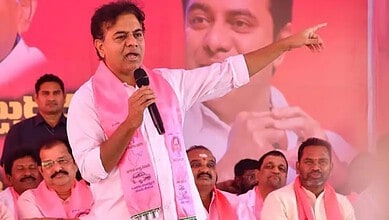 KTR criticises Congress government for failing to secure Hyderabad Metro Phase 2 approvals from the Centre.