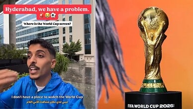 Hyderabad fan criticises lack of World Cup screens, demands better fan zones for FIFA 2026.