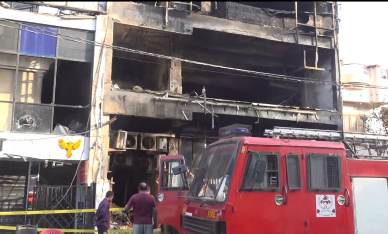 Lucknow fire