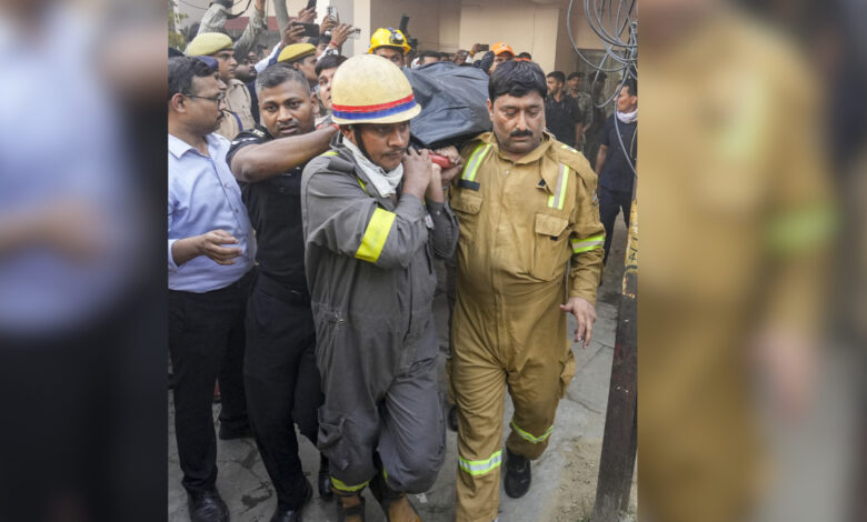 Mother’s plea, a distress call capture Lucknow fire’s horror