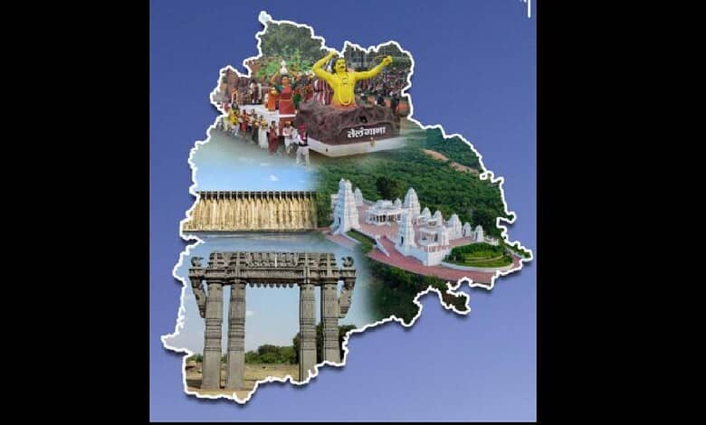 Map of Telangana