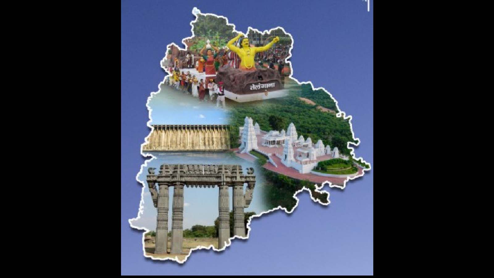Map of Telangana