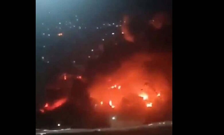 Destruction in Afghanistan after Pakistan's air strike