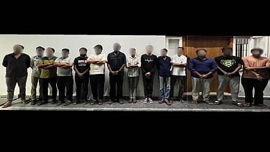 19 arrested for drug consumption