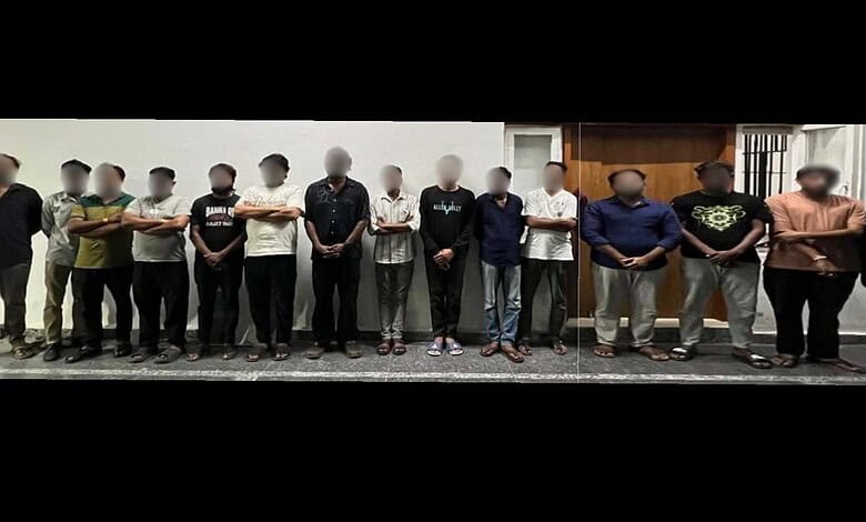 19 arrested for drug consumption
