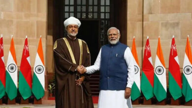 Prime Minister Narendra Modi with Sultan of Oman, Haitham bin Tarik