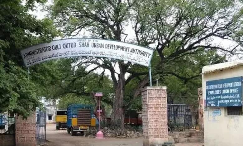 Allegations of corruption and prostitution leveled against Quli Qutub Shah Urban Development Authority (QQSUDA).