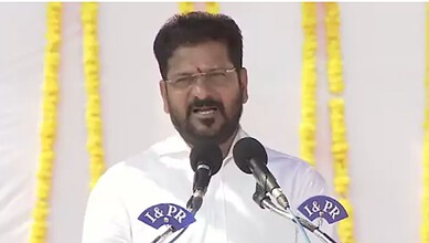 Revanth Reddy thanks Manmohan Singh, Sonia Gandhi for Telangana statehood