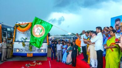 CM Revanth launches 553 SHG buses under Mahila Shakti scheme