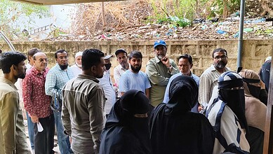 Hyderabad voters stand in queues to complete SIR mapping