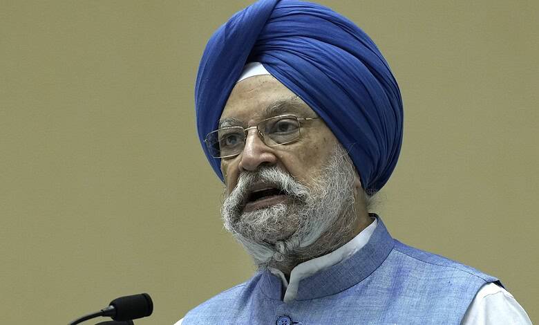 Union Petroleum and Natural Gas minister Hardeep Singh Puri