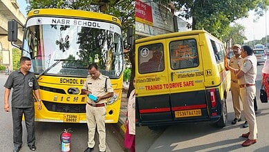 2,783 school buses in Telangana lack fitness certificates