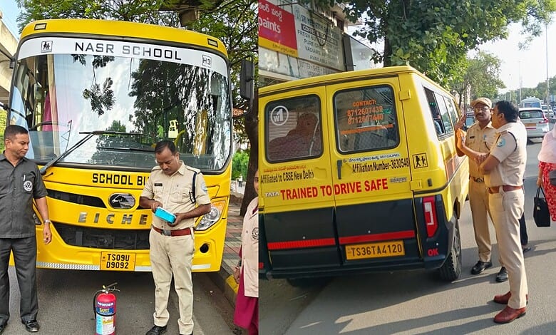 2,783 school buses in Telangana lack fitness certificates