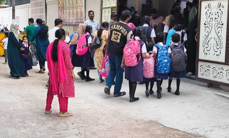 Schools in Hyderabad reopen today as summer holidays end