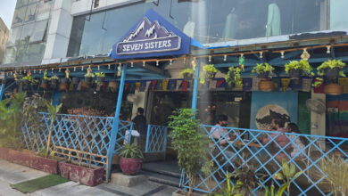 Seven Sisters restaurant near NAC Building on Hitex road