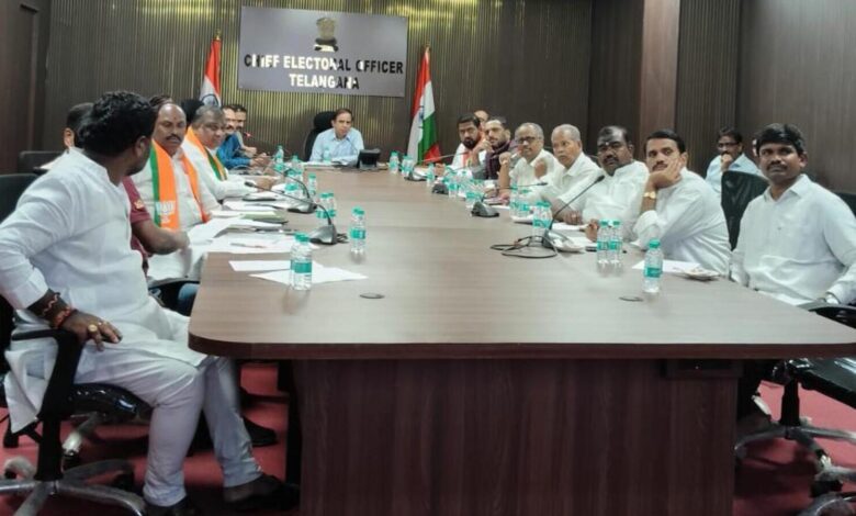 Telangana CEO seeks political parties' support for SIR 2026
