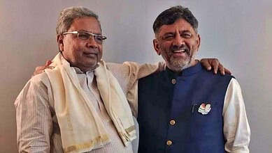 Siddramiah and DK Shivakumar