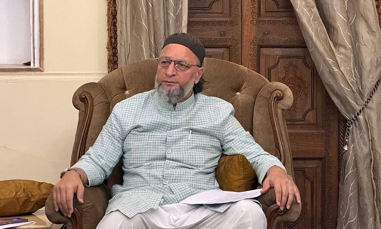 The Siasat Daily: Man in traditional attire sitting on an ornate armchair in a formal setting.