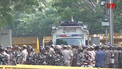 Security personnel in Delhi