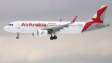 An Air Arabia flight