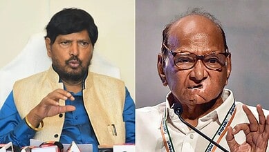 Ramdas Athwale and Sharad Pawar