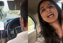Chetna and Uber driver Kumar